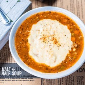 Half & Half Soup