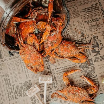 steamed crabby