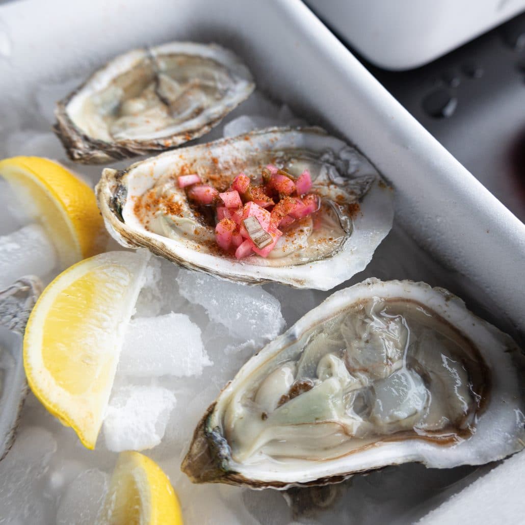 Live Oysters Jimmys Famous Seafood