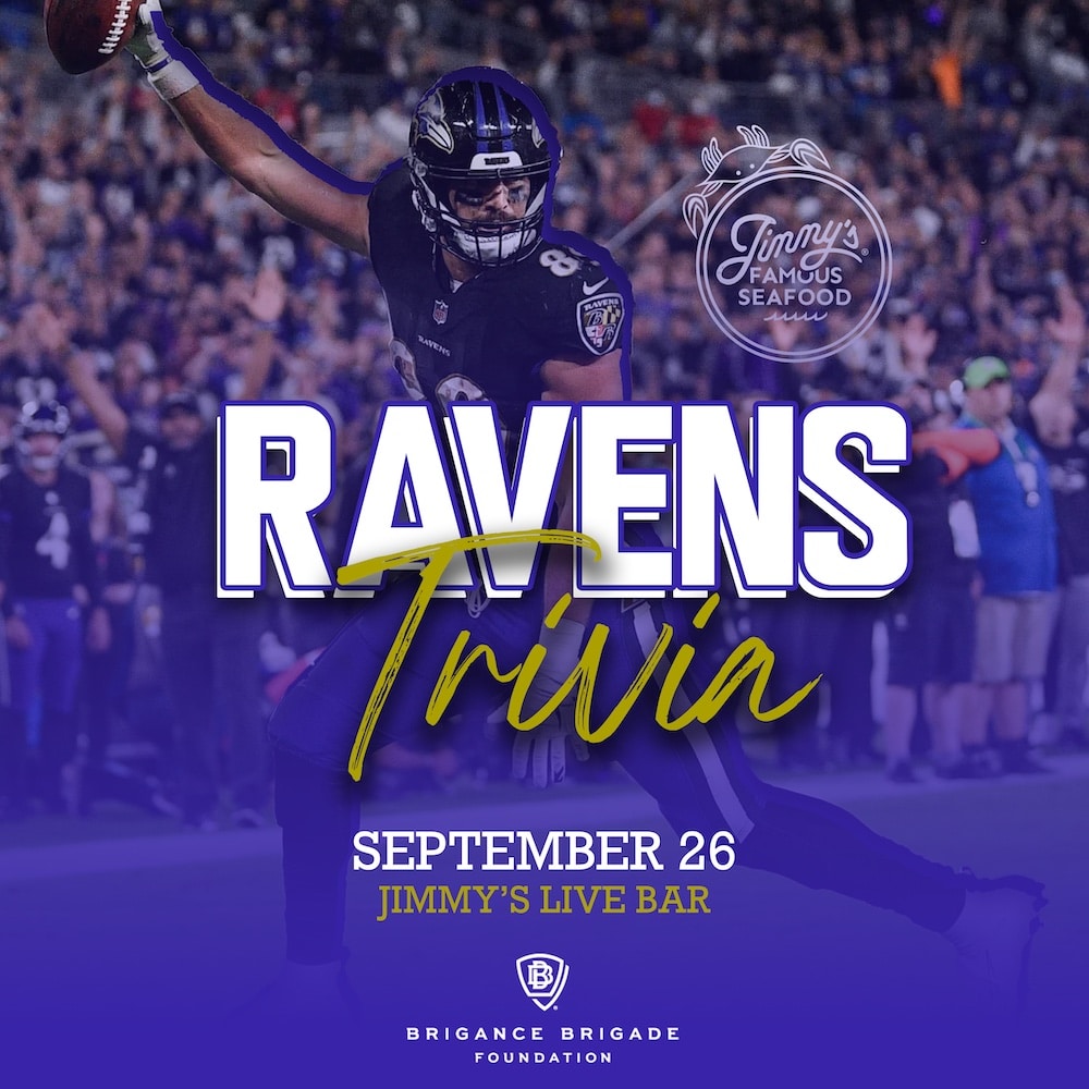 Ravens Trivia - Sept 26th - Jimmys Famous Seafood