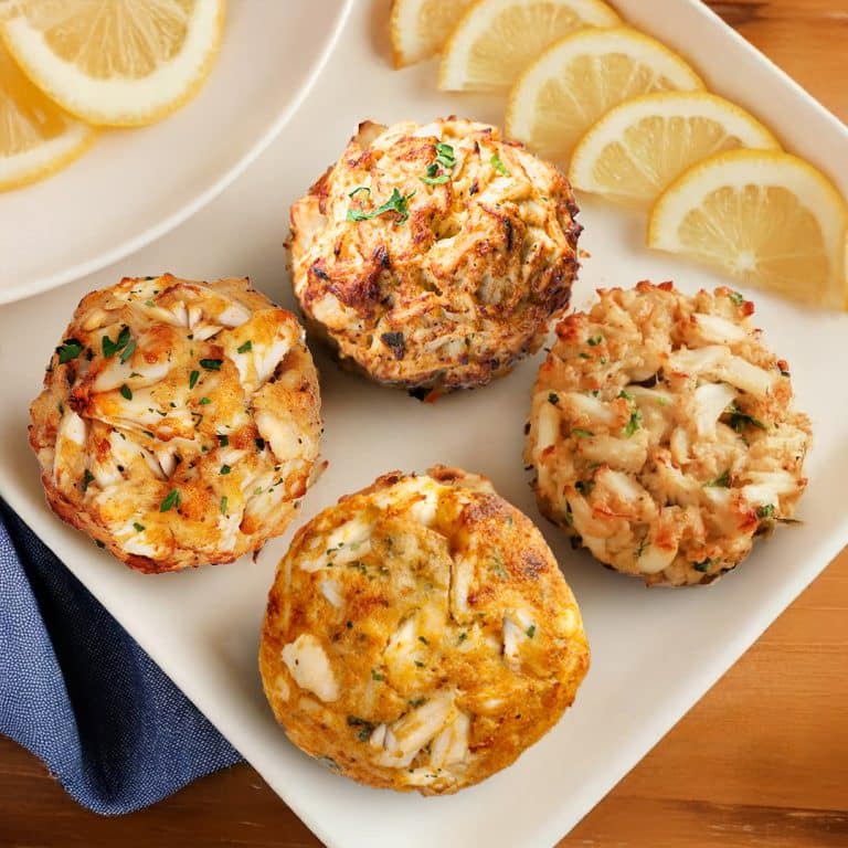 Crab Cake Sampler 1