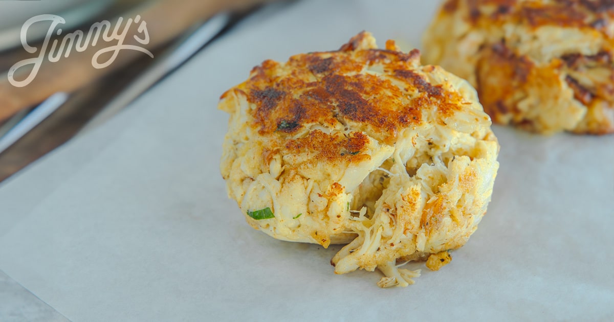 How to Pan Fry a Maryland Crab Cake Jimmys Famous Seafood