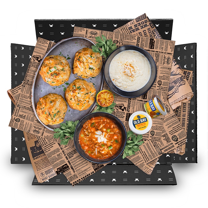 The Maryland Soup and Cake Combo