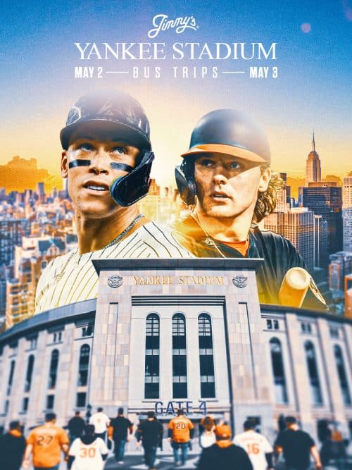 Yankee Stadium Bus Trip May-2 and May-3