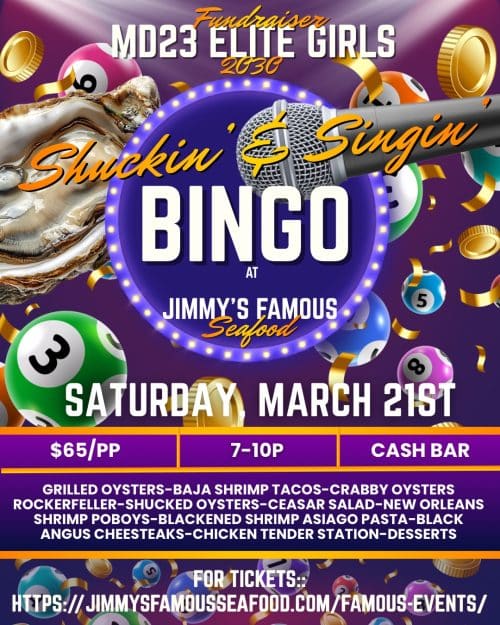Shuckin’ and Singin’ Bingo Mar-21