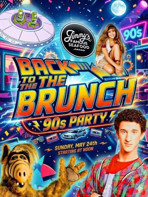 Back to the Brunch 90s Party May-24