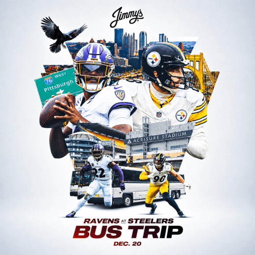Ravens v Steelers Bus Trip Dec-20